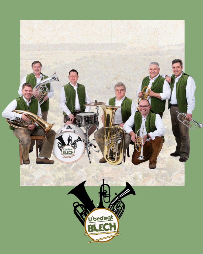 wir starten schwungvoll böhmisch um 13:30 Uhr mit U'bedingt Blech https://froehliche-dorfmusikanten.de/kleine-besetzung