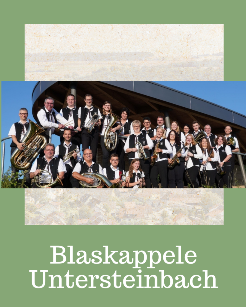 nach dem Umzug feiern wir gemeinsam mit der Blaskapelle Untersteinbach im Festzelt https://www.blaskapelle-untersteinbach.de/